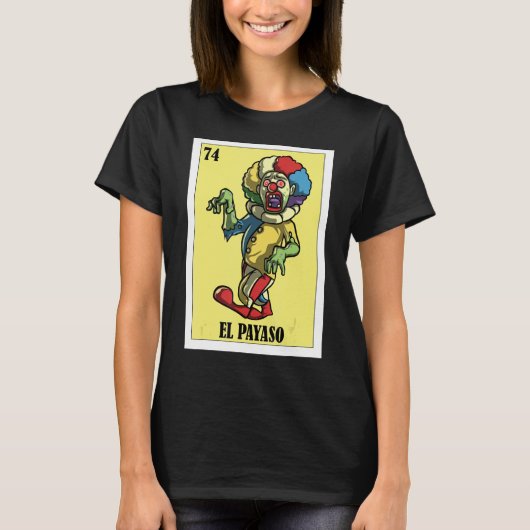 Mexicaan voor de partij El Payaso T-shirt (Voorkant)