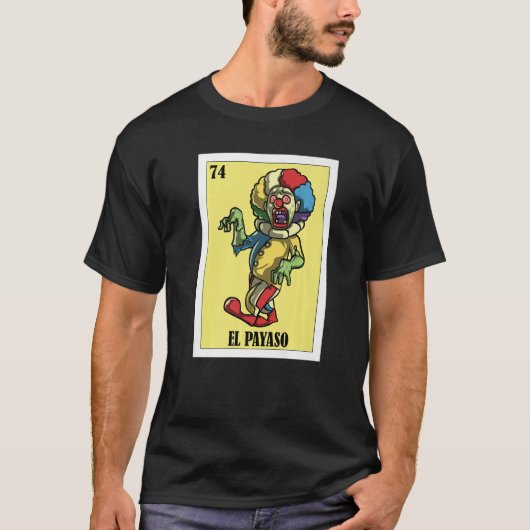 Mexicaan voor de partij El Payaso T-shirt (Voorkant)