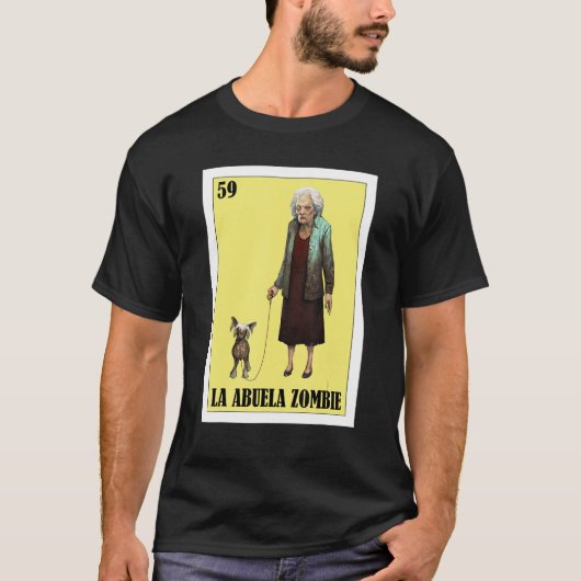 Mexicaan voor Grandmas La Abuela T-shirt (Voorkant)