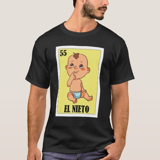 Mexicaan voor Grandsons El Nieto T-shirt (Voorkant)