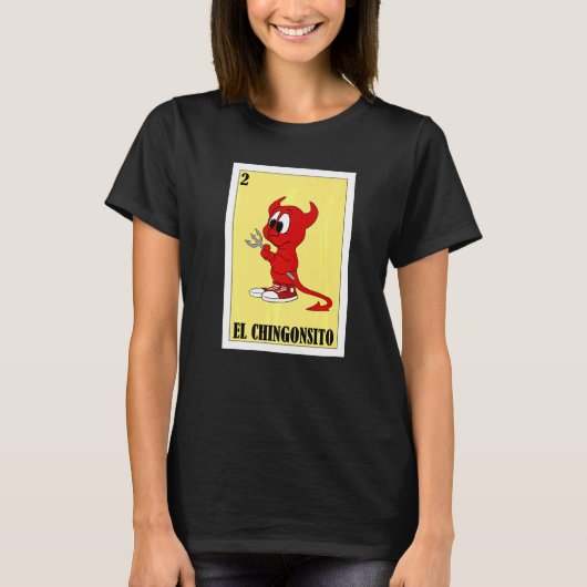 Mexicaan voor kinderen in El Chingonsito T-shirt (Voorkant)