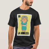 Mexicaan voor oma La Abuelita 1 T-shirt (Voorkant)