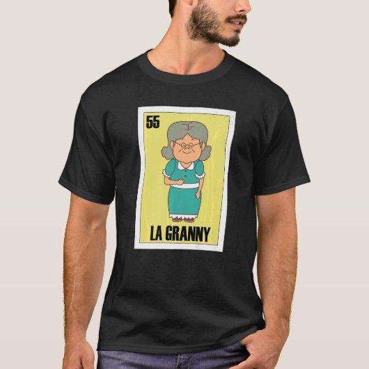 Mexicaan voor oma La Granny T-shirt (Voorkant)
