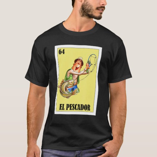 Mexicaan voor vissers El Pescador 1 T-shirt (Voorkant)
