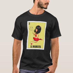 Mexicaan voor vrouwen La Diablita 1 T-shirt