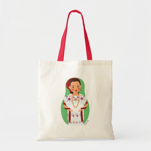Mexicaan, Yucatan Matryoshka Bag Tote Bag (Voorkant)