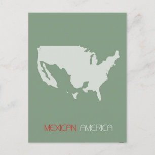 Mexicaans-Amerika Briefkaart