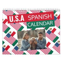 Mexicaans-Amerikaans 2025 Spaanse kalender | Foto 