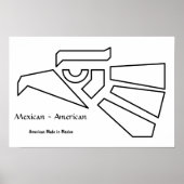 Mexicaans-Amerikaans Poster (Voorkant)