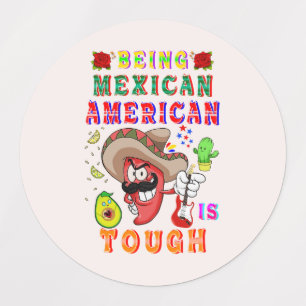 Mexicaans-Amerikaans zijn is moeilijk Labels
