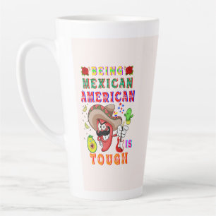 Mexicaans-Amerikaans zijn is moeilijk Latte Mok