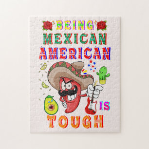 Mexicaans-Amerikaans zijn is moeilijk Legpuzzel