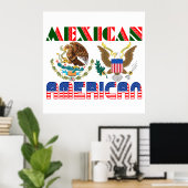 Mexicaans Amerikaanse Arenden Poster (Thuiskantoor)