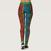 Mexicaans-Amerikaanse Fiesta 2 Leggings (Achterkant)