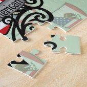 Mexicaans-Amerikaanse vlag Legpuzzel (Zijkant)