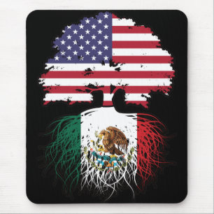 Mexicaans-Amerikaanse vlag Muismat