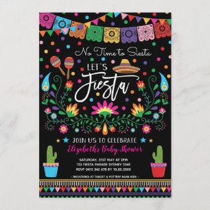 Mexicaans Baby shower Fiesta Cinco De Mayo Kaart