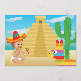 Mexicaans Baby shower met Baby Kaart