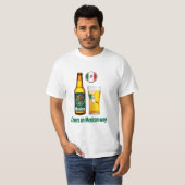 Mexicaans bier shirt (Voorkant volledig)
