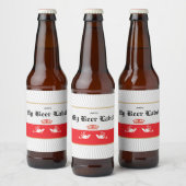 Mexicaans Bierlabel Rood Bier Etiket (Flessen)