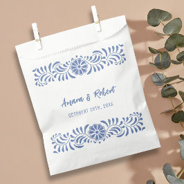 Mexicaans blauw Talavera Bedankzakje