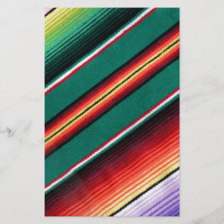 Mexicaans blik kleurrijk Stripe Southwestern