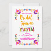 Mexicaans Bloemen Fiesta Vrijgezellenfeest Kaart (Voorkant)