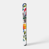Mexicaans Bloemontwerp Tough Case-Mate iPhone 15 Case (Linkerkant)