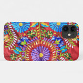 Mexicaans borduurontwerp Case-Mate iPhone case (Achterkant (horizontaal))