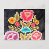 Mexicaans borduurwerk briefkaart (Voorkant)