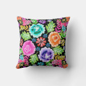 Mexicaans borduurwerk Mis XV Recuerdo 16-inch pilo Kussen (Achterkant)