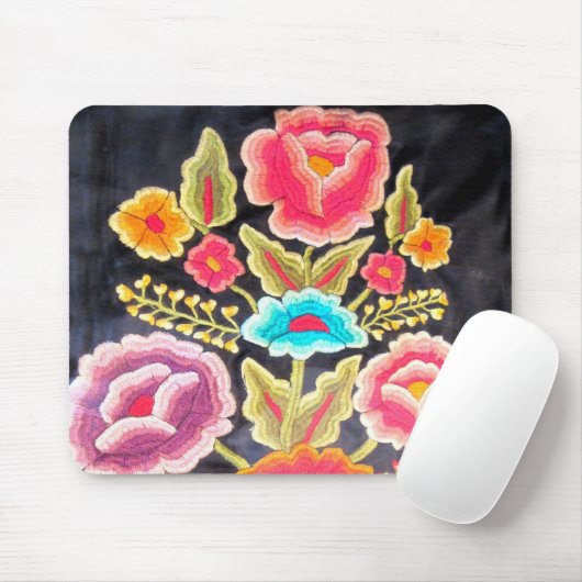 Mexicaans borduurwerk muismat (Met muis)