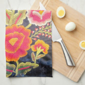 Mexicaans borduurwerk theedoek (Quarter Fold)