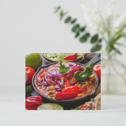 Mexicaans briefkaart (Staand voorkant)