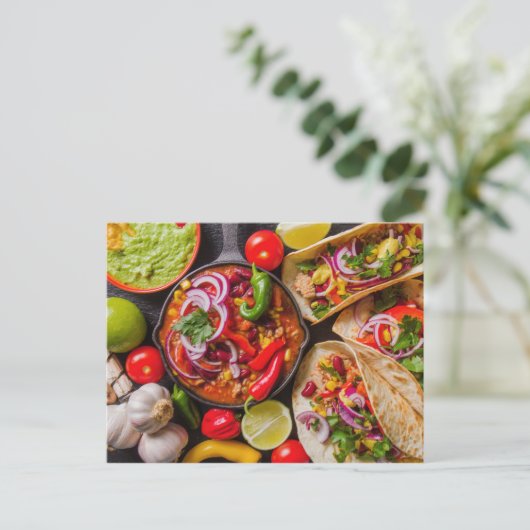 Mexicaans briefkaart (Staand voorkant)