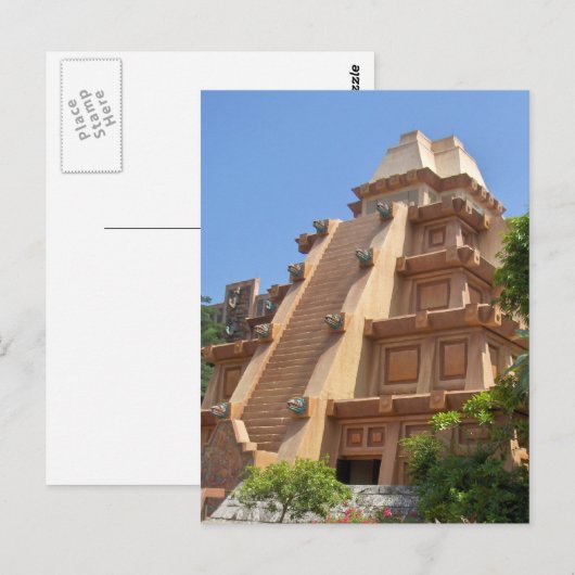 Mexicaans Briefkaart Pavilion (Voorkant / Achterkant)