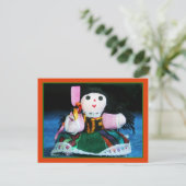 Mexicaans briefkaart van de doll (Staand voorkant)