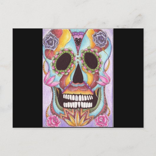 Mexicaans Briefkaart van de Suikerhuid (Voorkant)