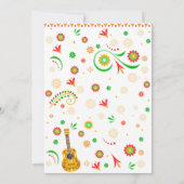 Mexicaans bruidsfeestje Cinco De Mayo Kaart (Achterkant)