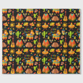 Mexicaans Cadeaupapier (Vlak)