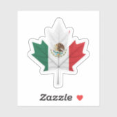 Mexicaans-Canadees Sticker (Vel)
