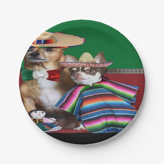 Mexicaans chihuahua bord (Voorkant)
