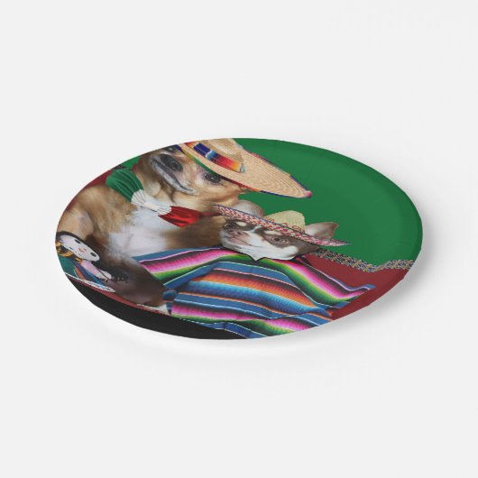 Mexicaans chihuahua bord (Gekanteld)