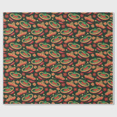 Mexicaans Cinco De Mayo-patroon Cadeaupapier (Vlak)