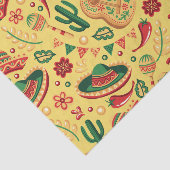 Mexicaans Cinco De Mayo-patroon Tissuepapier (Detail)