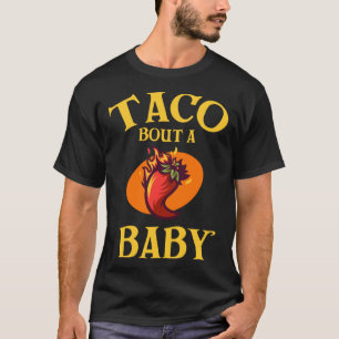 Mexicaans Cinco de Mayo Taco Over een Baby T-shirt