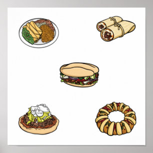 Mexicaans collectie poster