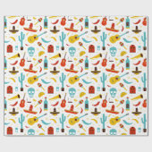 Mexicaans deegpapier cadeaupapier (Vlak)