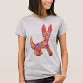 Mexicaans Dog alebrije t-shirt (Voorkant)