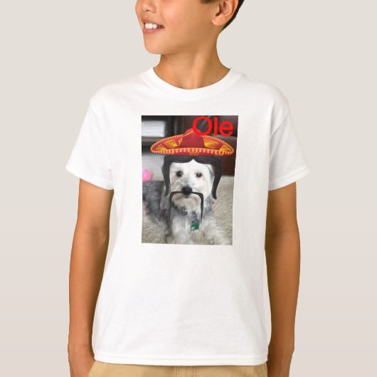 Mexicaans Dog T-shirt (Voorkant)